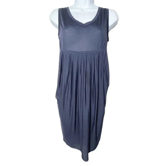 3.1 PHILLIP LIM Sleeveless Dress blue XS pleated - Picture 1 of 7